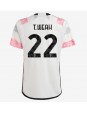 Juventus Timothy Weah #22 Auswärtstrikot 2023-24 Kurzarm